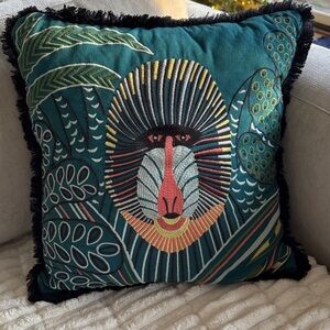 Target Opalhouse Mandrill Embroidered Accent Pillow
